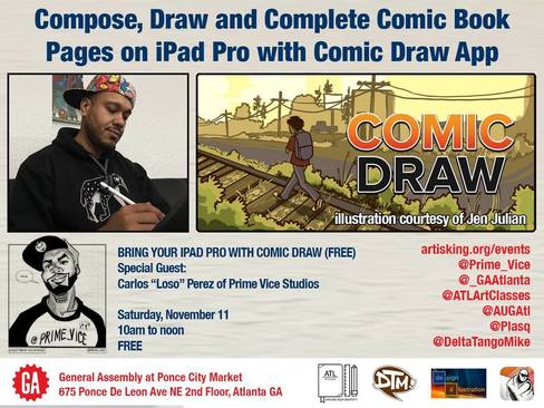 Prime Vice Studios Sequential art company Intellectual property Carlos “Loso” Perez Understanding comics Black owned business Sequential art workshop