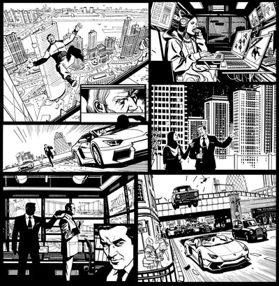 Prime Vice Studios Sequential art company Intellectual property Shawn Martinbrough cartoonist Graphic novel storytelling Comic art Black owned business