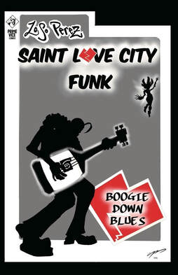 Saint Love City Funk Boogie Down Blues comic book graphic novel by Loso Perez